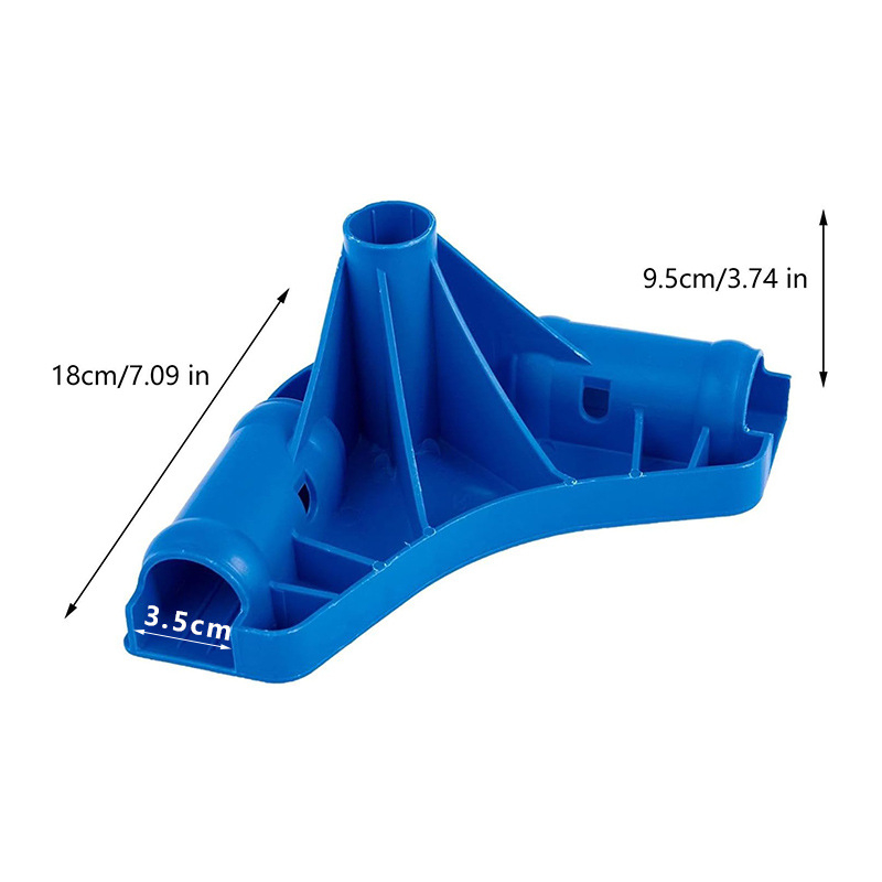 P61016 Rám na sedačku v kúte bazéna a rohový spojovací držiak pre nafukovací bazén – malý držiak