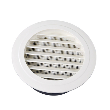 ABS diskový výduch vzduchu so sieťkou, proti komárom pre centrálnu klimatizáciu