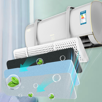 Deflexný prvok pre klimatizáciu, proti vetru, jednoduchý štýl, univerzálny filter a čistenie vzduchu