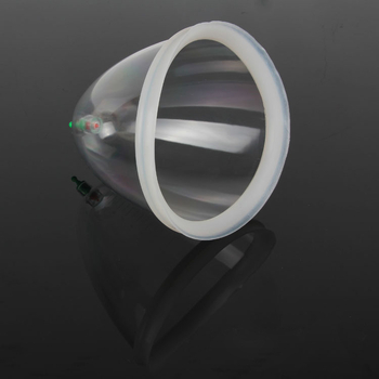 Conci SJ01 Vákuové pučovacie zariadenie so silikónovým prsteňom — plastový a silikónový pohár pre zdravú masáž a fitness tela