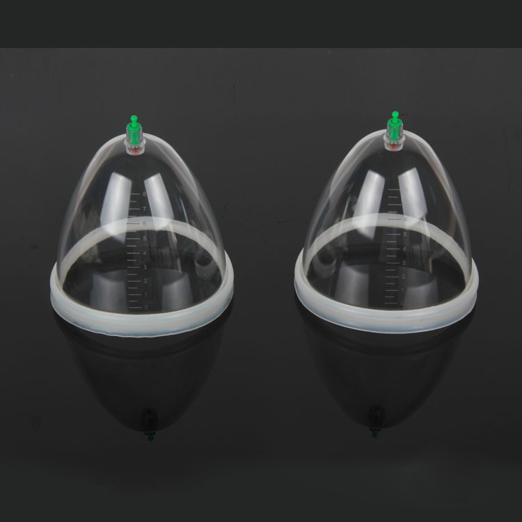 Conci SJ01 Vákuové pučovacie zariadenie so silikónovým prsteňom — plastový a silikónový pohár pre zdravú masáž a fitness tela