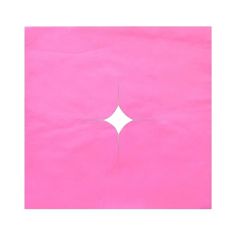 Jednorazová tvárová podložka z netkanej textílie, jednofarebná, s potlačeným logom, možnosť prispôsobenia