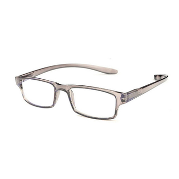 Spring čitateľské okuliare – štvorcové rámiky, vintage štýl, úplný rám, PC šošovky, pre starších mužov