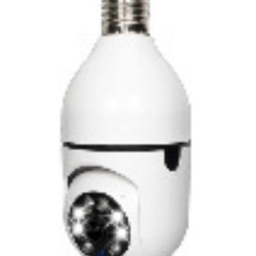 Šviestuvo lemputės kamera 360° WiFi, vidaus naudojimui, 1080p, 3.6mm plačiaekrė objektyvas, 1 kamera, įspėjimo aptikimas, mobiliosios programėlės palaikymas