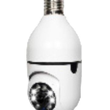 Šviestuvo lemputės kamera 360° WiFi, vidaus naudojimui, 1080p, 3.6mm plačiaekrė objektyvas, 1 kamera, įspėjimo aptikimas, mobiliosios programėlės palaikymas