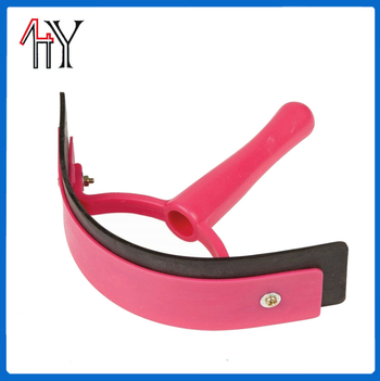 Skraper za znoj konja s okruglom ručkom, PP+PVC, Haoyu Horse Set, 50 komada, prilagodljivo