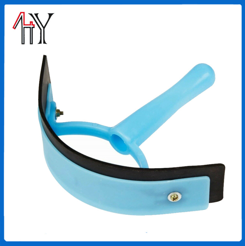 Skraper za znoj konja s okruglom ručkom, PP+PVC, Haoyu Horse Set, 50 komada, prilagodljivo