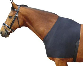 Koňská vesta z elastickej spandex tkaniny s ramennou ochranou, značka Horse whisperer, balenie 25 kusov