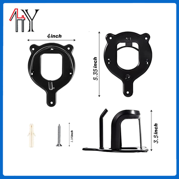 Kovový vešiak na konšnú výbavu HaoYu, kovový povrch, prispôsobiteľný