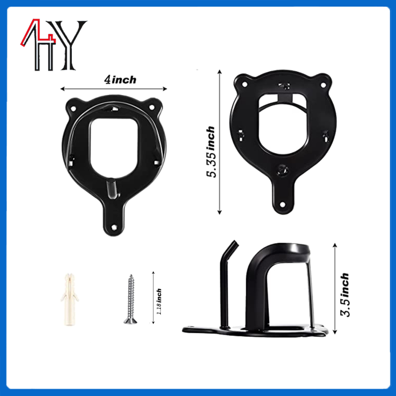 Kovový vešiak na konšnú výbavu HaoYu, kovový povrch, prispôsobiteľný