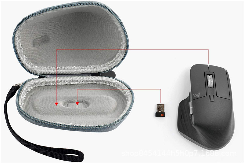 Logitech MX Master 3 / Master 2S puzdro na myš, látka, vodeodolné, nosnosť 5, OPP vrecúško, 3C balenie