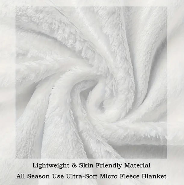 Персонализирано фото одеяло с ваша собствена снимка — мек фланелен плат, геометричен модел, тегло 230 г, подходящо за всички сезони