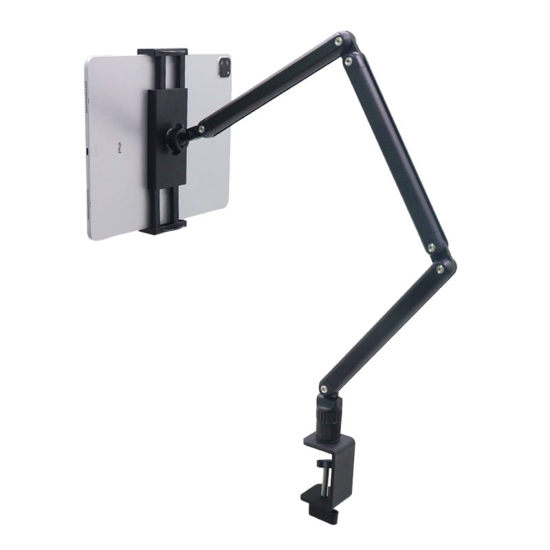 BX-N02 Таблетна стойка за настолен монтаж, сгъваема въртяща се, съвместима с iPad 2/3/4 и iPad Mini, тегло 0,85 кг