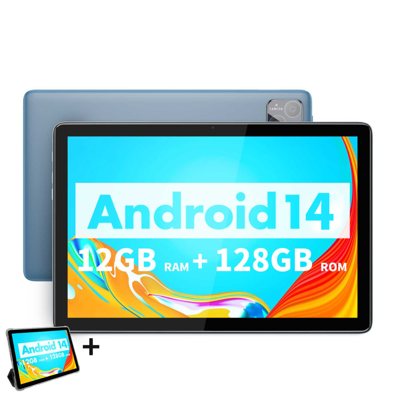 Reverse RI10 Android tablet s Android 14, 128GB úložisko, IPS displej, osem-jadrový procesor 1,66GHz, odnímateľná klávesnica (2 v 1)