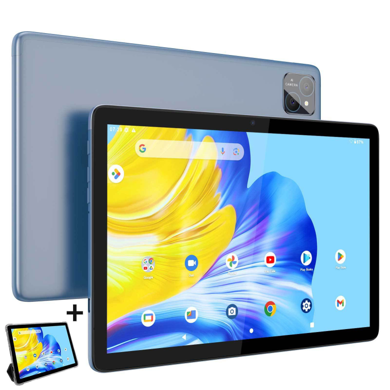 Reverse RI10 Android tablet s Android 14, 128GB úložisko, IPS displej, osem-jadrový procesor 1,66GHz, odnímateľná klávesnica (2 v 1)