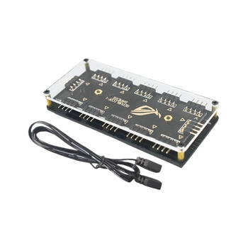 RGB osvetľovací hub 12V 4-pin, rozšírenie 1 na 10