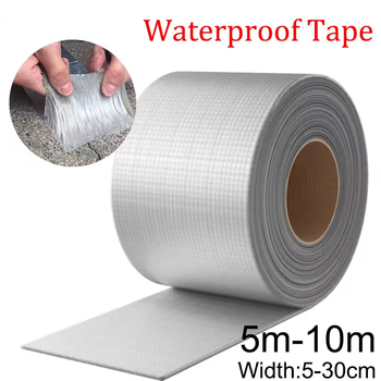 Butyl vodotesná páska s hliníkovou fóliou – hrubšia PE základňa, tesniaca páska na opravu únikov