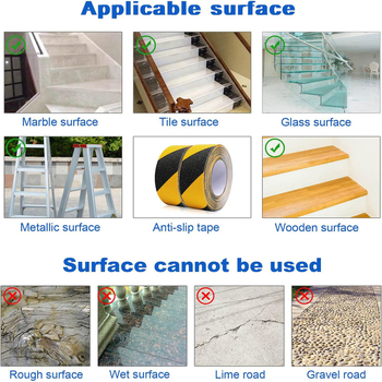 Protiskluzná PVC páska s vodotesným lepidlom, hrúbka 0,8 mm, PVC podklad, na schody a vlhké povrchy