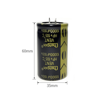 Condensator electrolitic, filtru de alimentare audio cu durată lungă, 100V, 10000uF (Brand: Genuine)