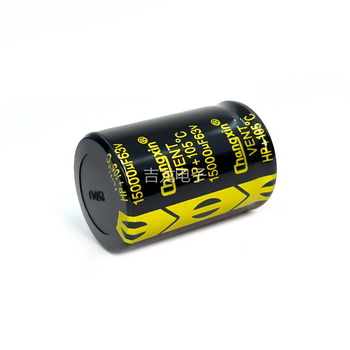 Condensator electrolitic din aluminiu 63V 15000µF pentru filtrare audio a amplificatorului, durată lungă