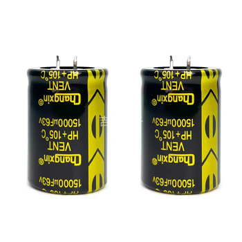 Condensator electrolitic din aluminiu 63V 15000µF pentru filtrare audio a amplificatorului, durată lungă
