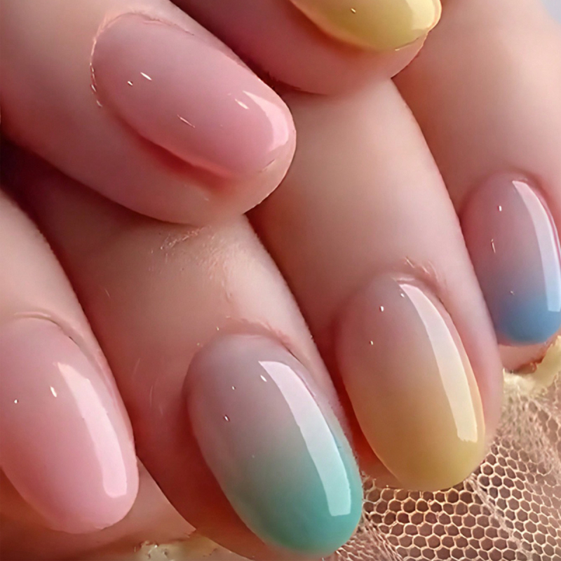 Alyfeis umjetni nokti, ultra-tanki i nevidljivi stil, nosivi nokti za žene