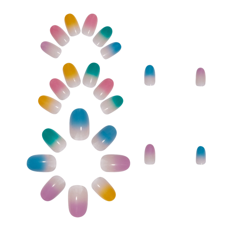 Alyfeis umjetni nokti, ultra-tanki i nevidljivi stil, nosivi nokti za žene