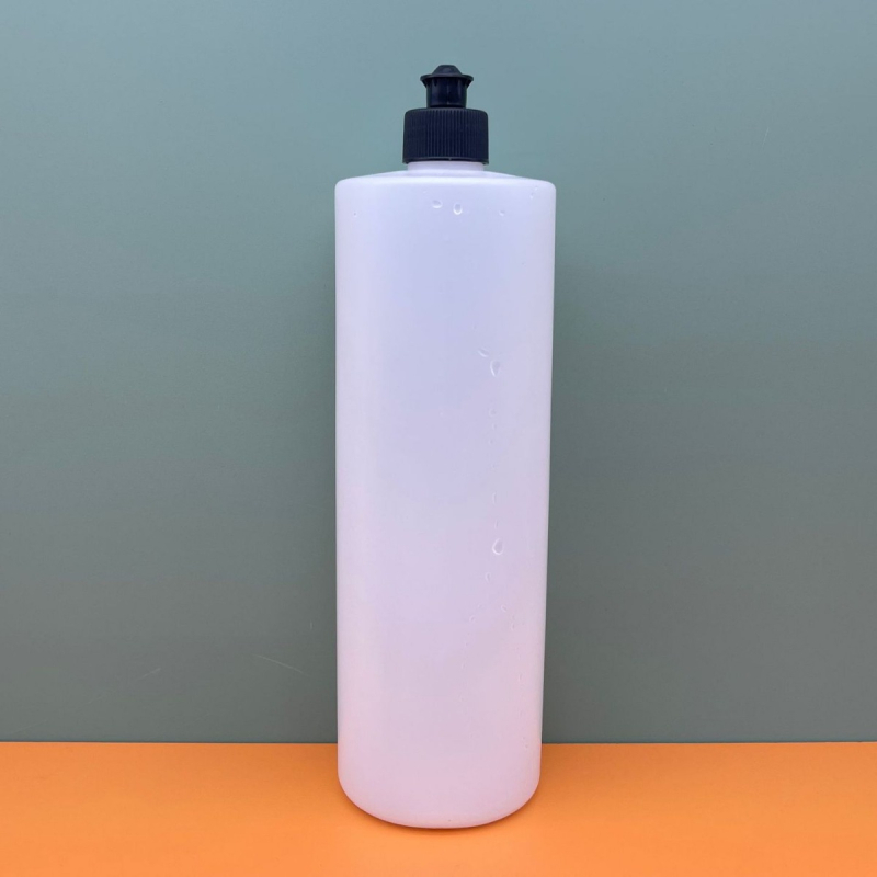 HDPE fľaša pre denné chemické balenie s prispôsobením a potlačou loga; Značka Xiong xin, krytky Stretch/Turret/Flip