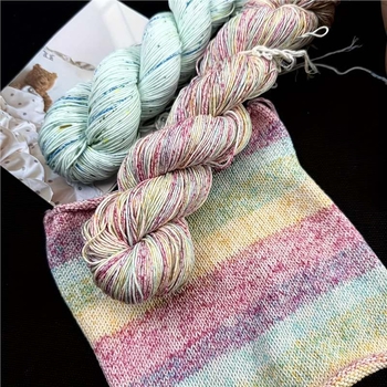 Sunlight Cotton ručne farbená bavlnená priadza na ručné pletenie, Ring-Spun, 7S, 1-Ply, Hebei