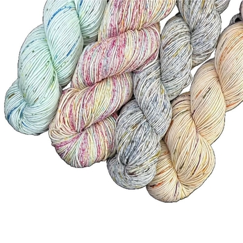 Sunlight Cotton ručne farbená bavlnená priadza na ručné pletenie, Ring-Spun, 7S, 1-Ply, Hebei