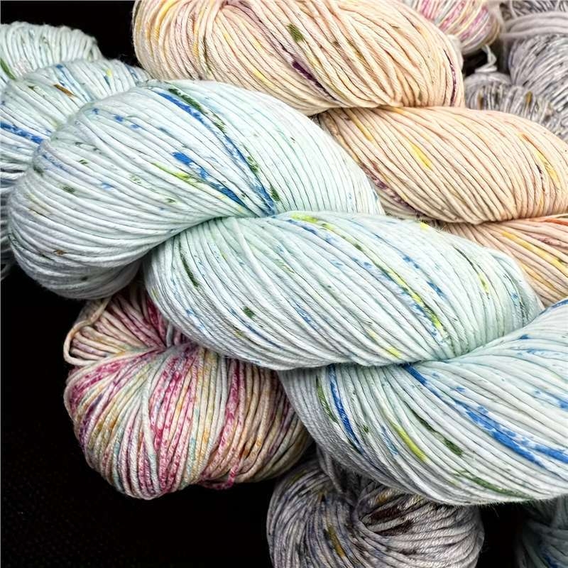 Sunlight Cotton ručne farbená bavlnená priadza na ručné pletenie, Ring-Spun, 7S, 1-Ply, Hebei