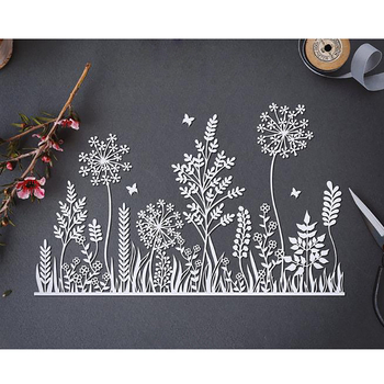 Set matrica za scrapbooking DIY, karbonska čelična matrica za izrezivanje, šablona za embosiranje, božićno cvijeće