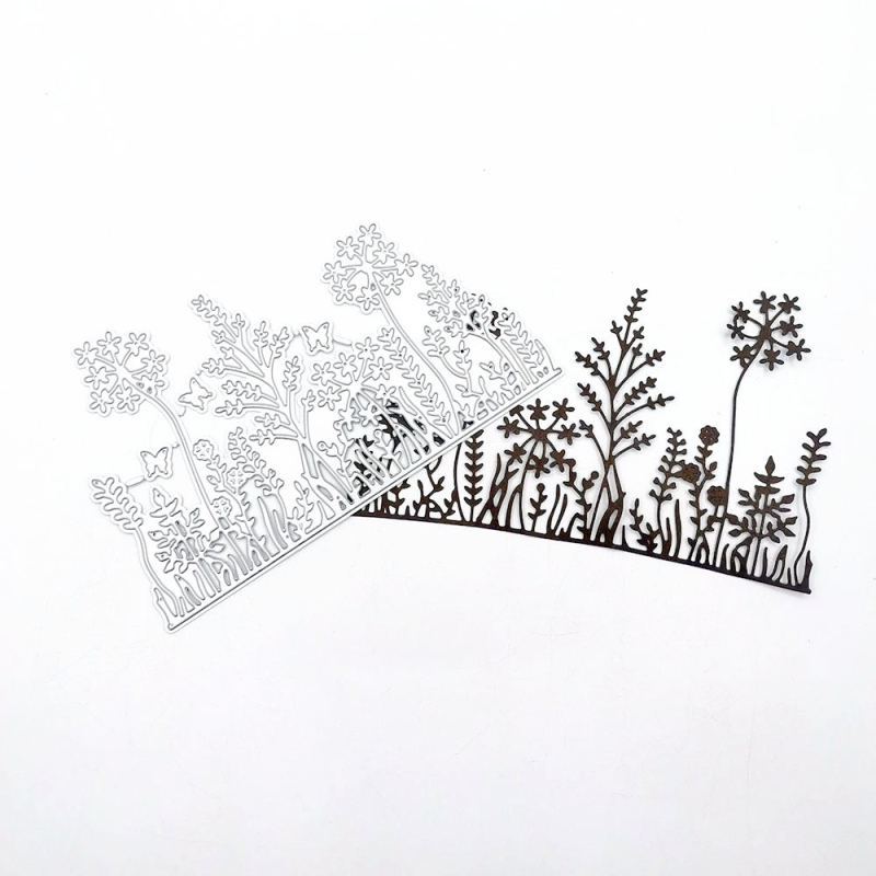 Set matrica za scrapbooking DIY, karbonska čelična matrica za izrezivanje, šablona za embosiranje, božićno cvijeće
