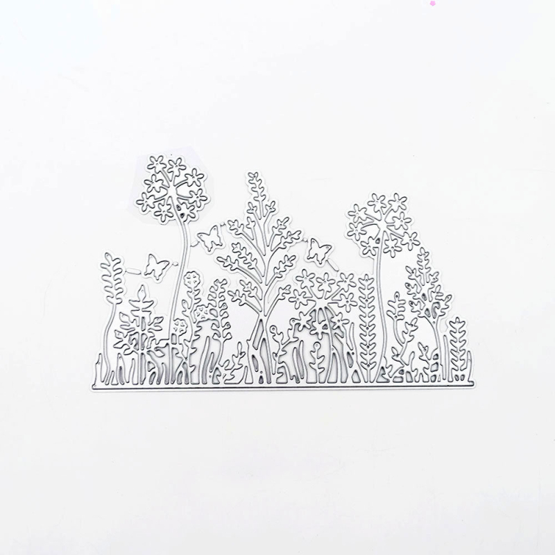 Set matrica za scrapbooking DIY, karbonska čelična matrica za izrezivanje, šablona za embosiranje, božićno cvijeće