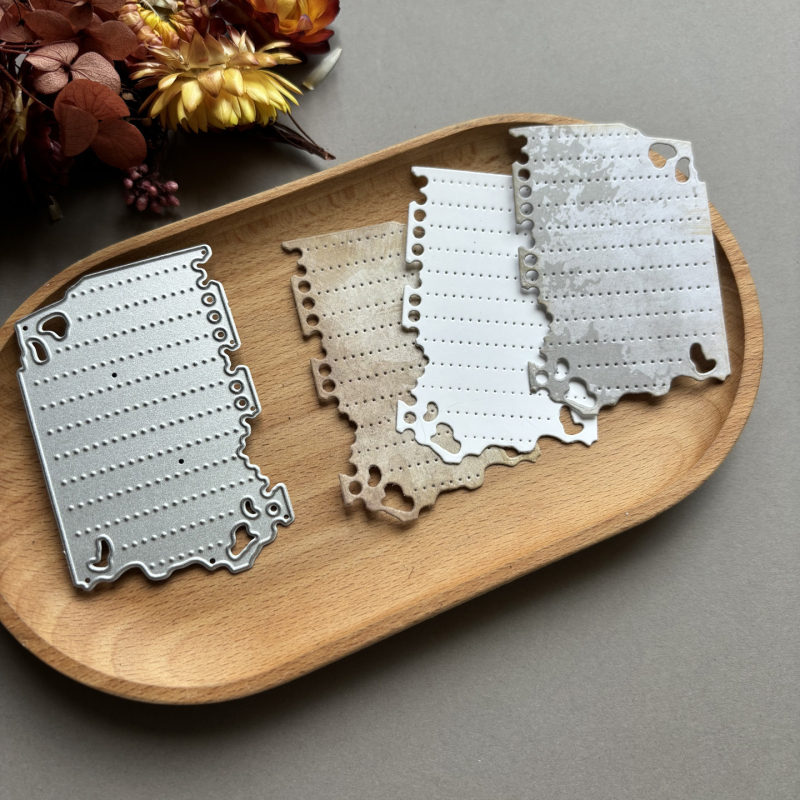 Stroj za embosiranje i rezanje papira za scrapbooking i izradu kartica (Materijal: karbonska čelična; Stil: ručni rad; Pogodno za kućnu upotrebu; Pakiranje: PP vrećica)