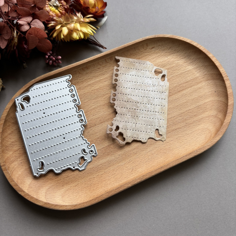 Stroj za embosiranje i rezanje papira za scrapbooking i izradu kartica (Materijal: karbonska čelična; Stil: ručni rad; Pogodno za kućnu upotrebu; Pakiranje: PP vrećica)