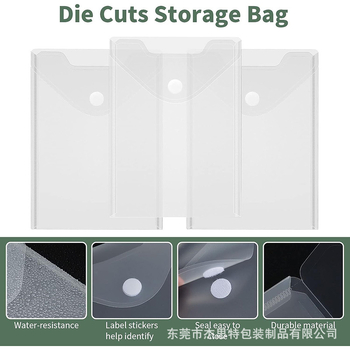 Viacstránkový priečinok z priehľadného plastu; formát A5; šírka zadnej časti 2 mm; prispôsobiteľný; tlač loga k dispozícii.