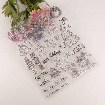 Ștampilă - transparentă, dreptunghiulară, model T1733, pentru ștampilare manuală, 68 g