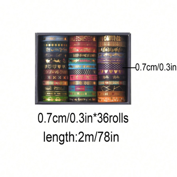 Salt Series sada washi pásky a samolepiek na rámovanie – moderný minimalistický štýl, DIY dlhé pruhy, kód 250301004