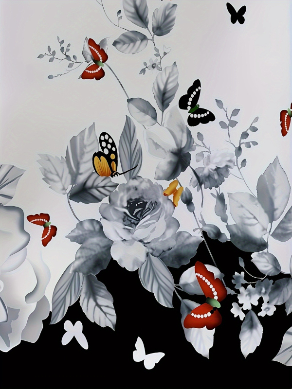 Ženska dukserica s kapuljačom, 3D otisak s uzorkom mašne, opušteni kroj, poliester, proljeće 2025