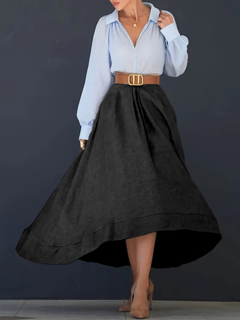 Mini tiesus sijonas, 95% poliesteris, prekės kodas J1151, gaivus ir saldus stilius