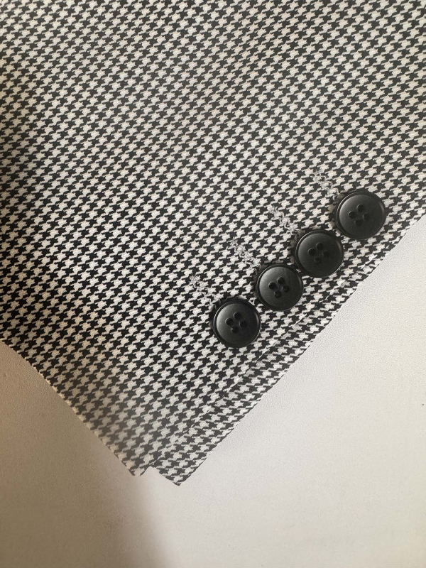 Vyrų kasdienis kostiumo švarkas, Korėjos versija, laisvas kirpimas, vieno mygtuko užsegimas, kostiumo apykaklė, 100% poliesteris