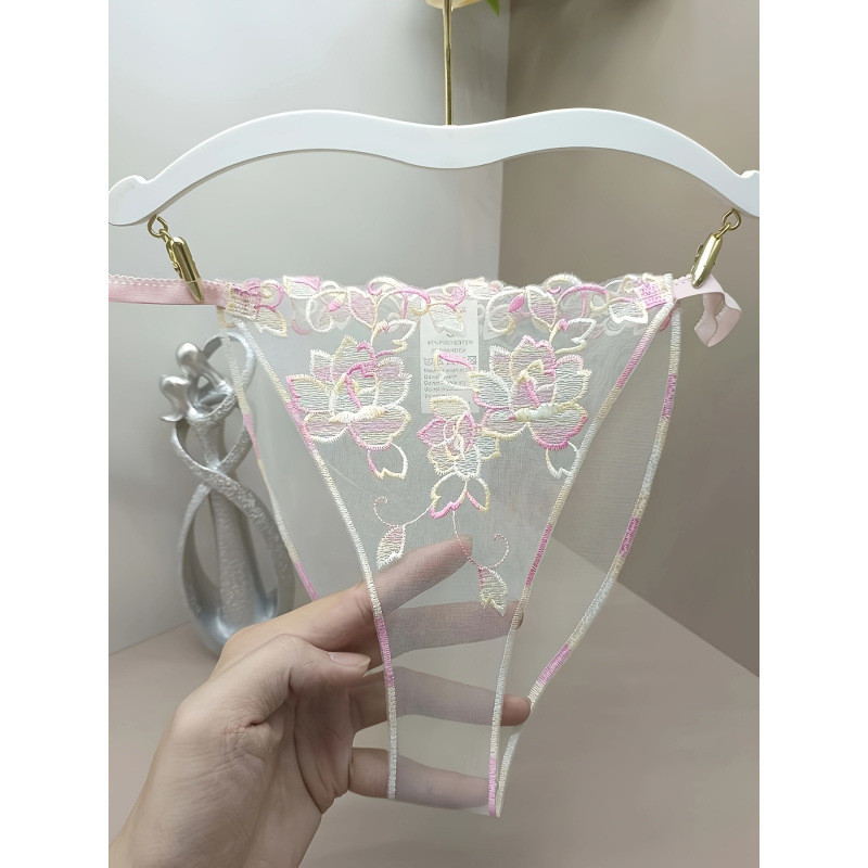 Ženske flis hlače s čipkom i izvezenim uzorkom (100% poliester, 3D uzorak, niski struk, podstava od vlakana bambusa)