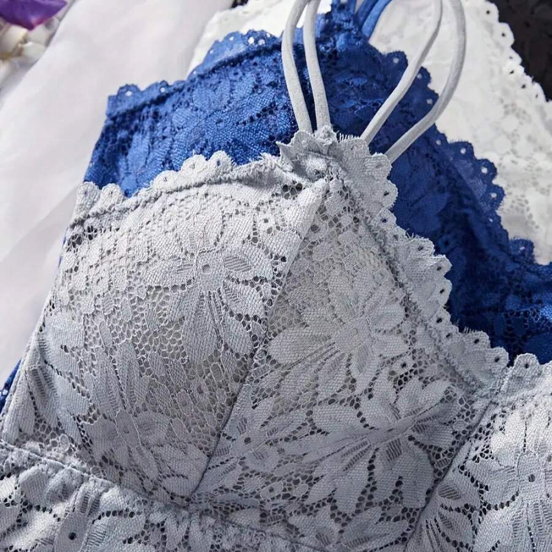Bra set Milk Silk, tube-top stil, šalice bez oblika, fiksirani dvostruki remeni, zatvaranje bez gumba