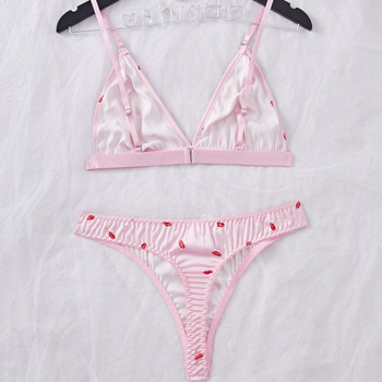 Ženski satenski set donjeg rublja - seksi uloge igre, Oblik: trotočka tip; čarape; kupaći kostim, Materijal: satin; Glavni sastav: 90–95% poliester; Spol: Žena