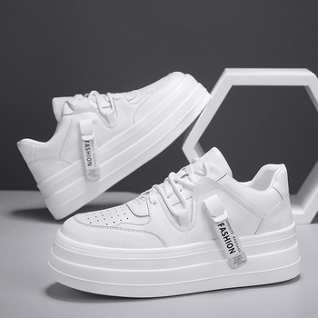 Muške tenisice PU gornji dio, okrugli vrh, niski kroj, gumena potplat, elastično zatvaranje