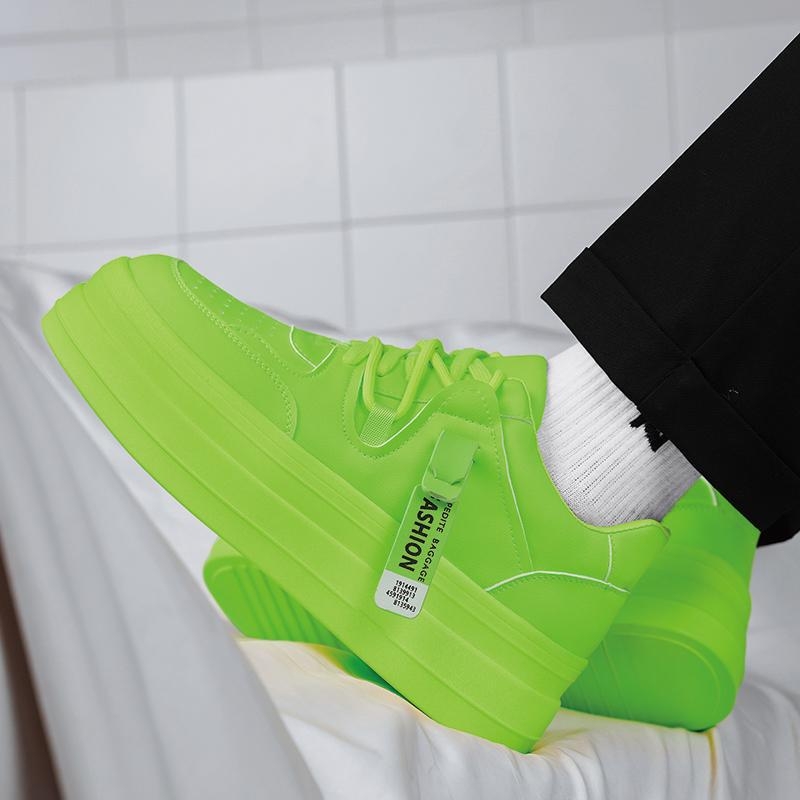 Muške tenisice PU gornji dio, okrugli vrh, niski kroj, gumena potplat, elastično zatvaranje