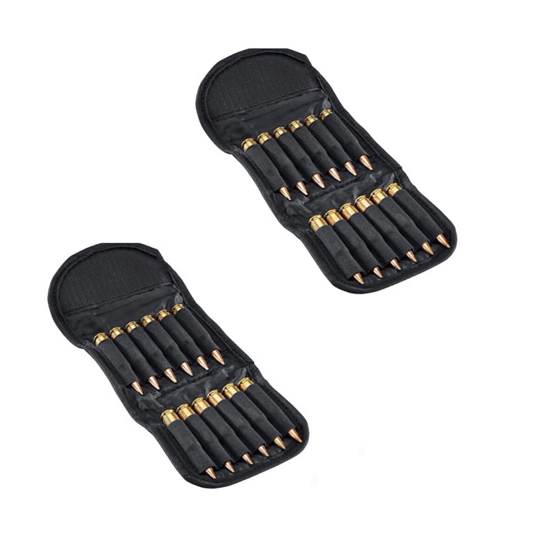 Edie Vonkajšia lovecká taktická taška na 12 nábojov s MOLLE uchytením, Oxford látka, pásová taška na aktivity v exteriéri