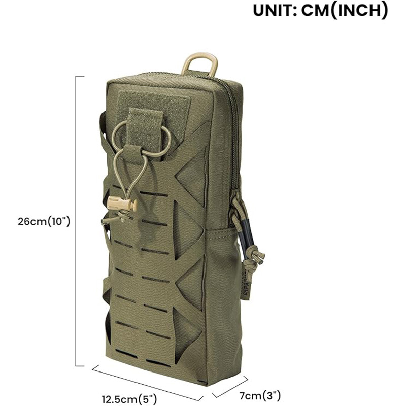Taktická EDC opasková taška s funkciou skladovania — OMS, polyester, jednoduchý a moderný štýl