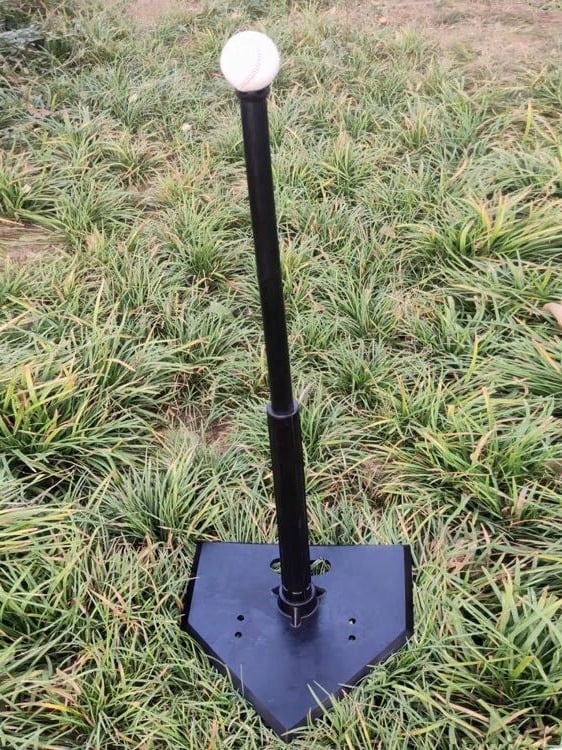 Gumový Tee na baseball/softball s nastaviteľnou výškou a možnosťou loga, pre dospelých